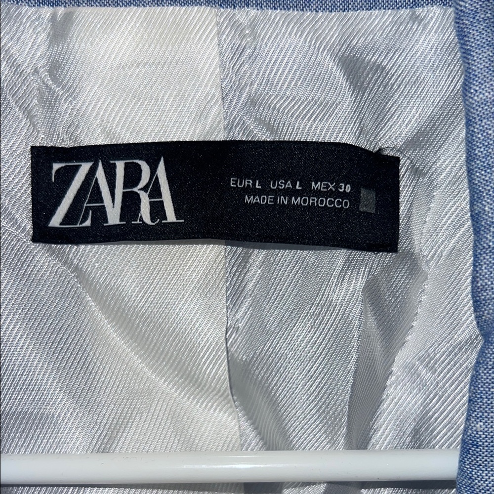 Zara Blue Blazer - Picture 3 of 12